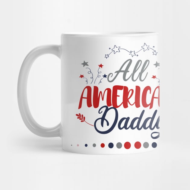 All American daddy by GlossyArtTees